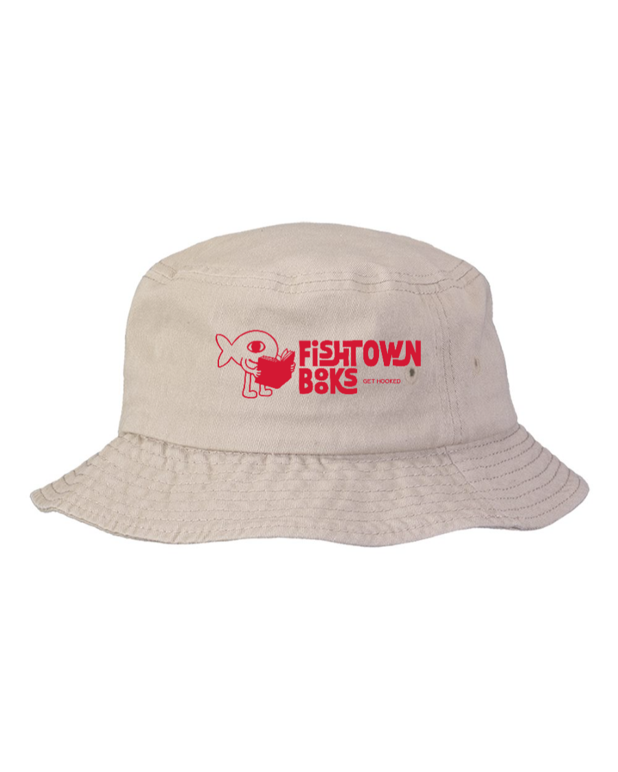 “Get Hooked” Fishtown Books Bucket Hat