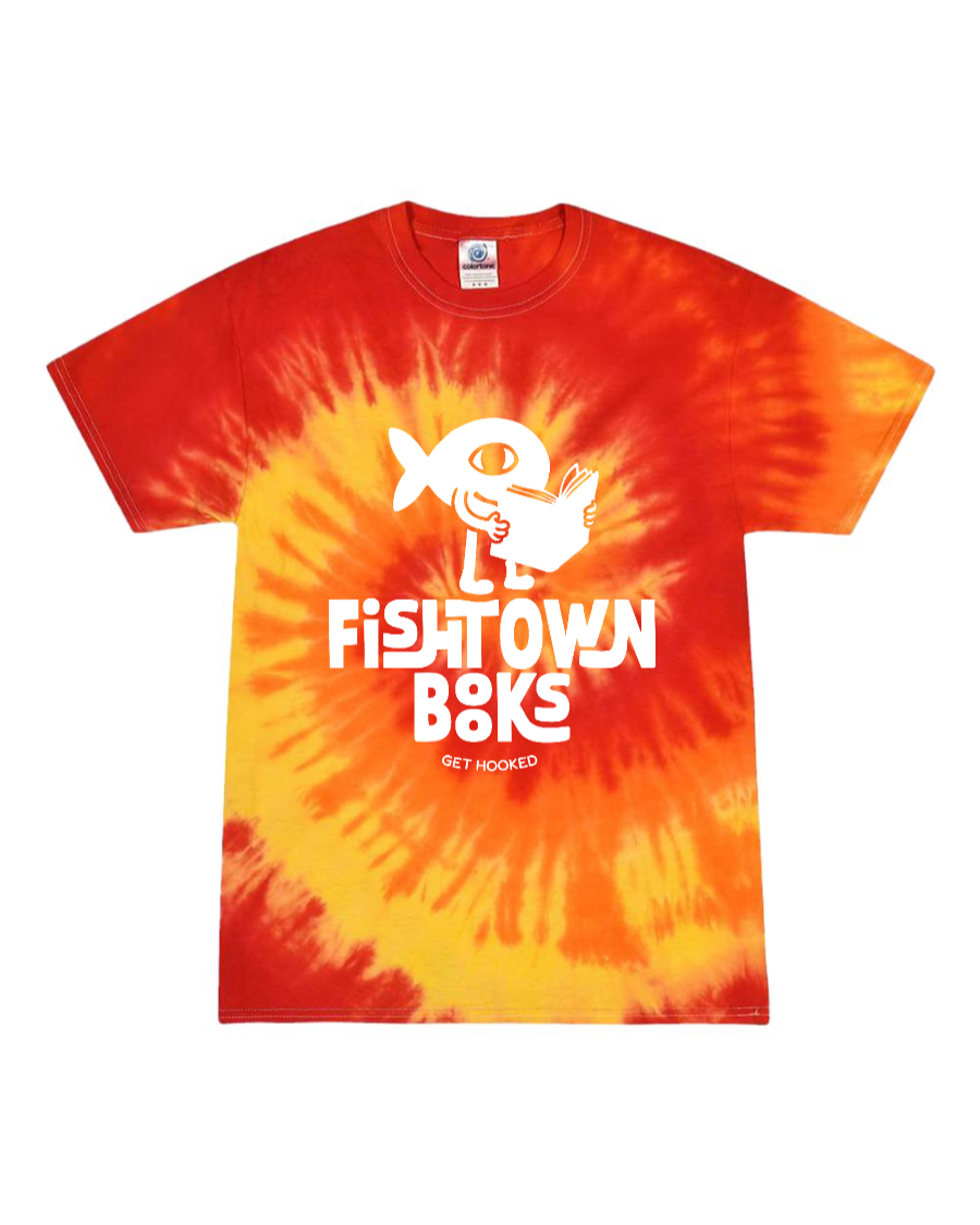 Youth Fishtown Books Tie-Dye Reading Tee